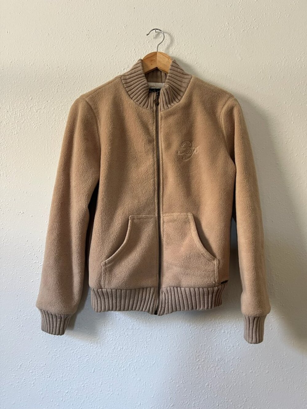 Vintage Y2K Fleece Baby Phat Zip Up Bomber Jacket